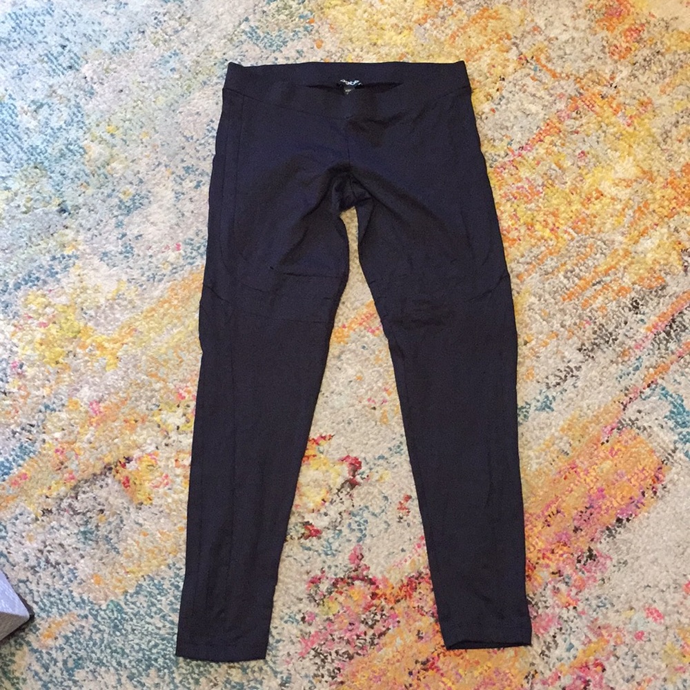 BeBe black sexy leggings size: medium